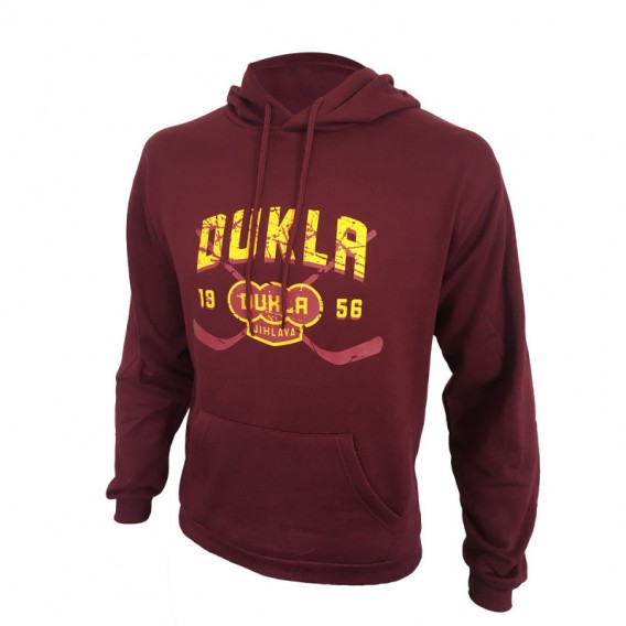 Dětská Mikina Dukla Jihlava Sticks Bordo