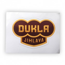 Samolepka Dukla Jihlava Nové Logo