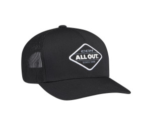 Kšiltovka CCM Outdoor Meshback Trucker Černá