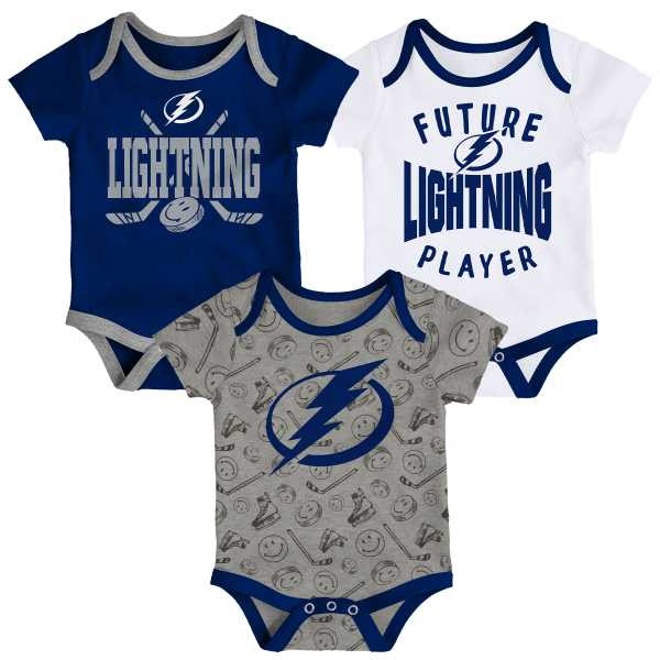 Bodýčko Tampa Bay Lightning 3PK Baby Set