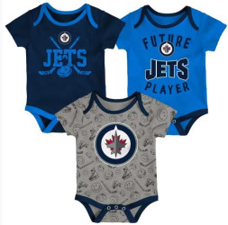 Bodýčko Winnipeg Jets 3PK Baby Set