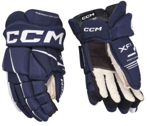 Hokejové Rukavice CCM HG Tacks XF 80 Senior Navy