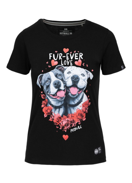 Dámské Tričko PitBull West Coast Fur Ever Love