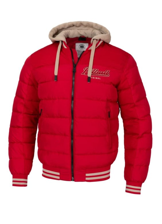 Zimní Bunda PitBull West Coast Hidden Red