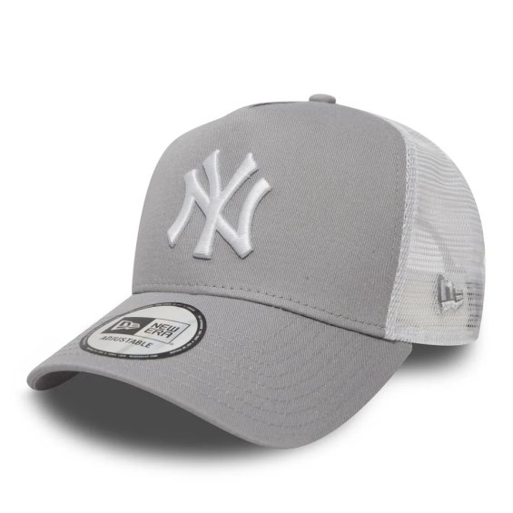 Kšiltovka New York Yankees New Era Clean Trucker 2 Šedá