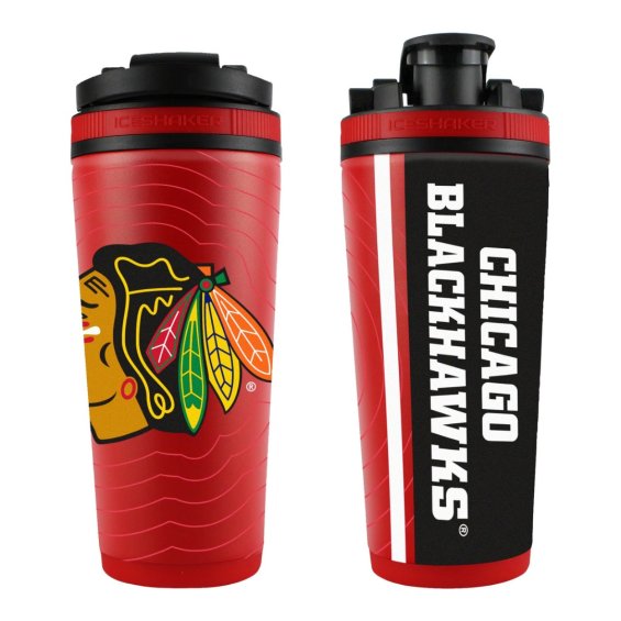 Shaker Chicago Blackhawks WinCraft NHL 26oz 4D Stainless Steel