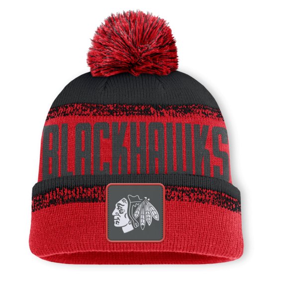 Kulich Chicago Blackhawks NHL Thrive Cuffed Pom Beanie