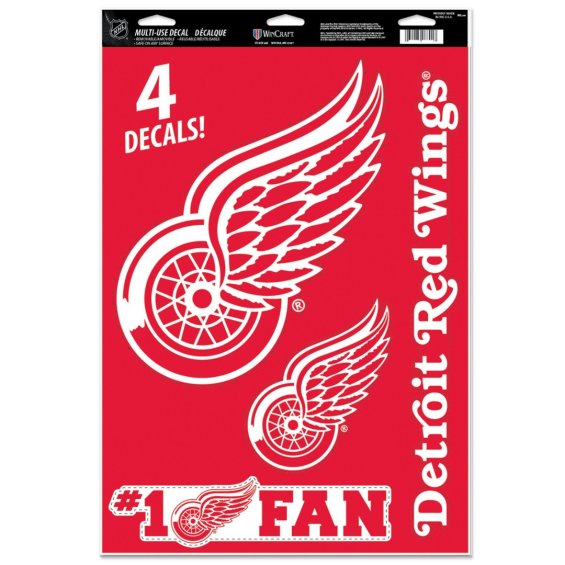 Samolepka Detroit Red Wings NHL Wincraft