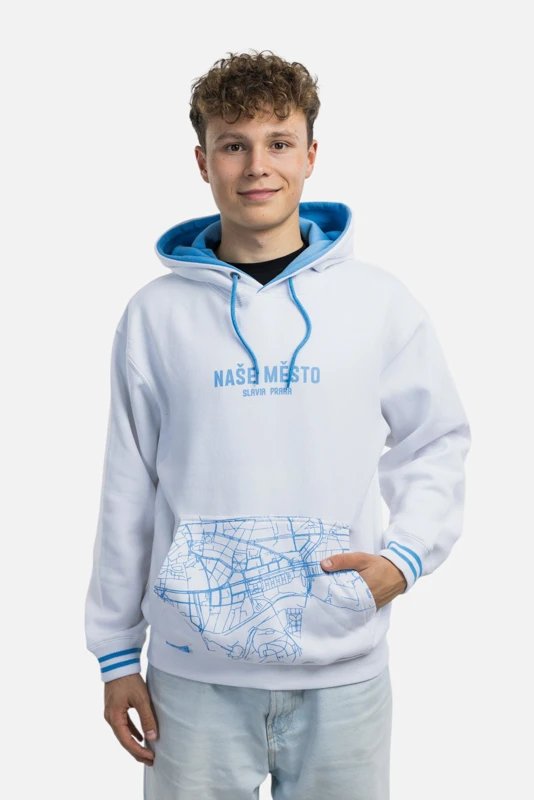 Mikina Slavia Praha Hoodie Naše Město