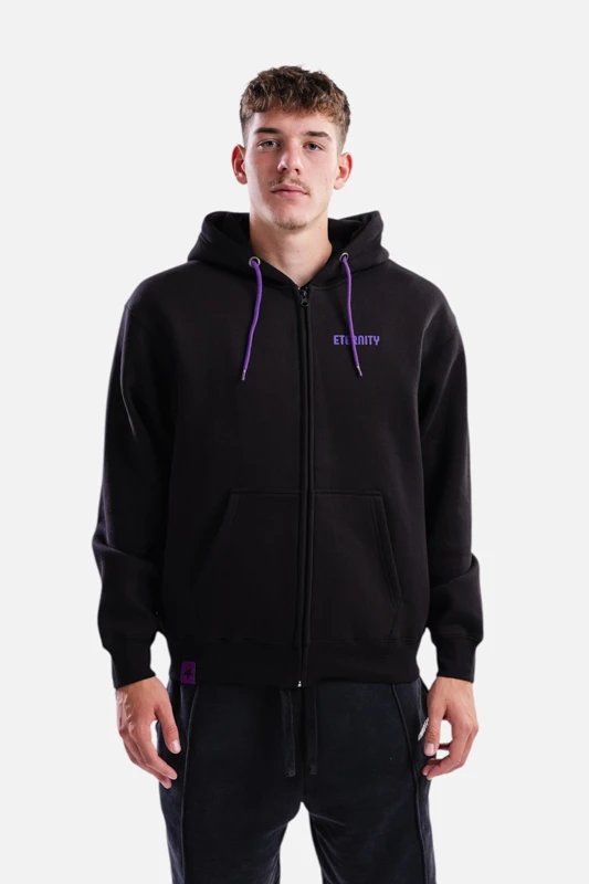 Mikina Zip Hood Eternity Street Unisex