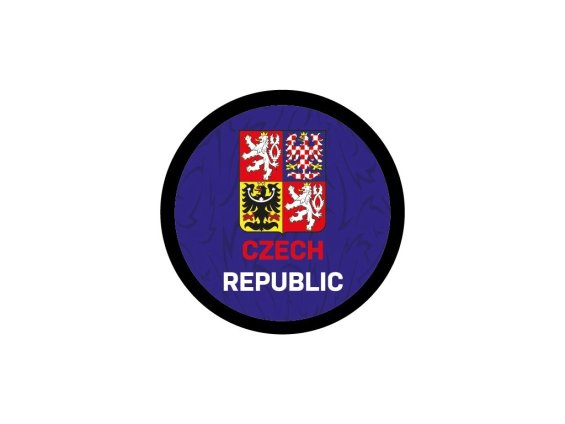 Puk Český Hokej Znak Modrý