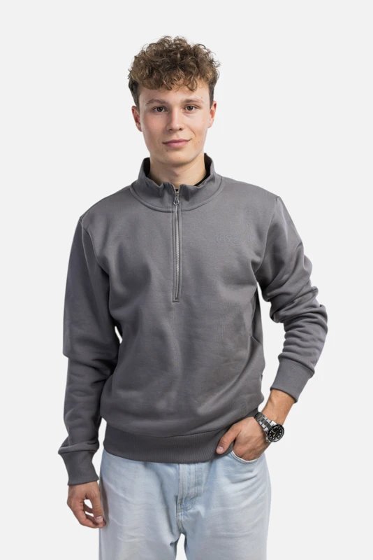 Svetr Se Zipem Slavia Prime 1892 Cross Unisex Šedý